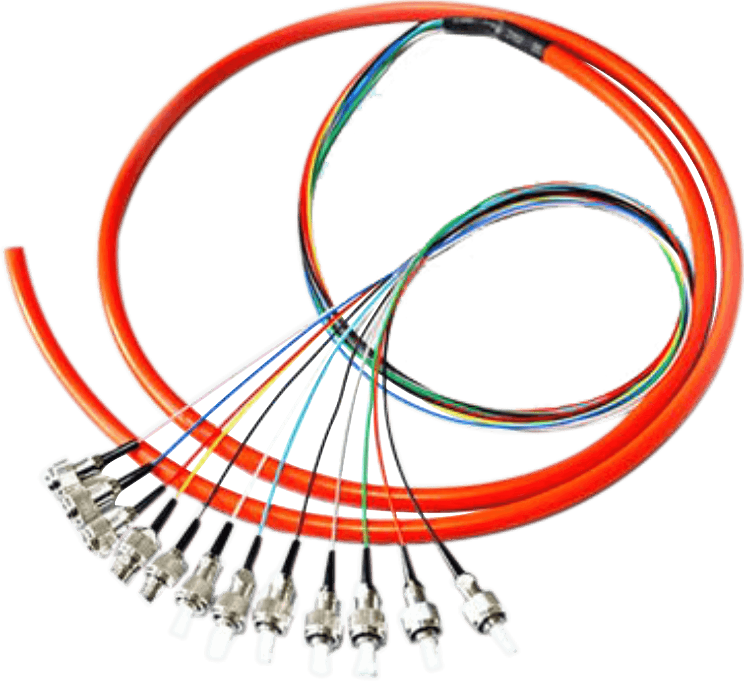 束状、带状光纤光缆连接器组件